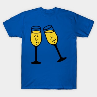 Champagne glasses T-Shirt